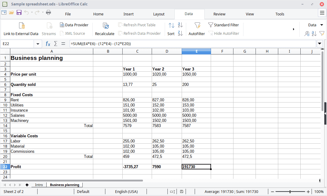 libre office