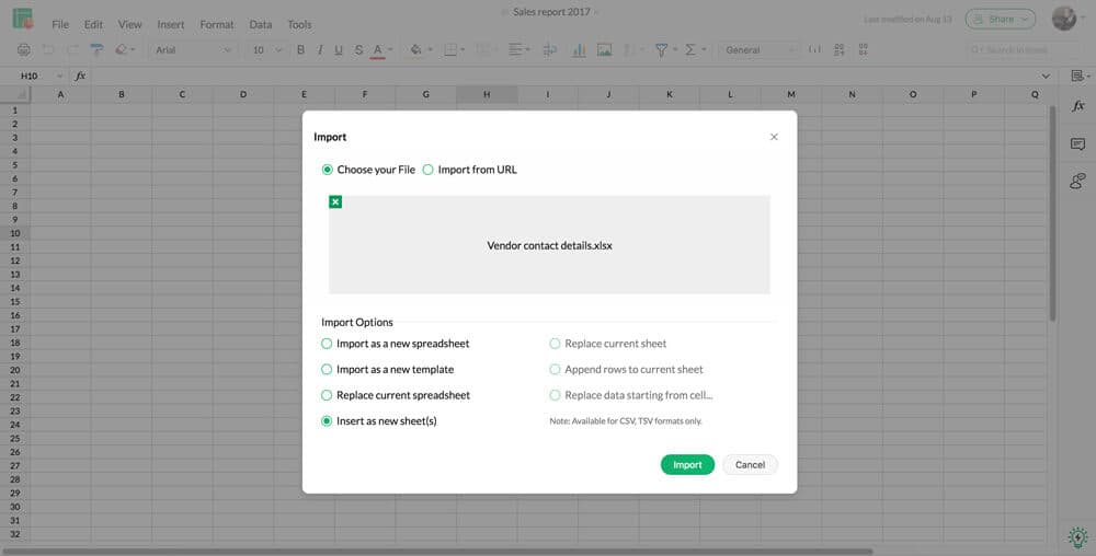 zoho-sheets