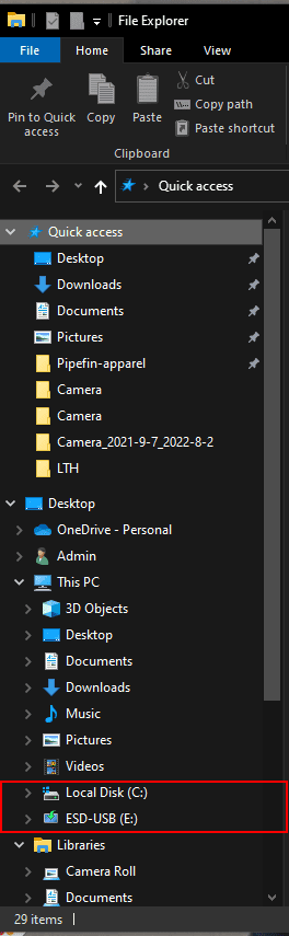 storage properties