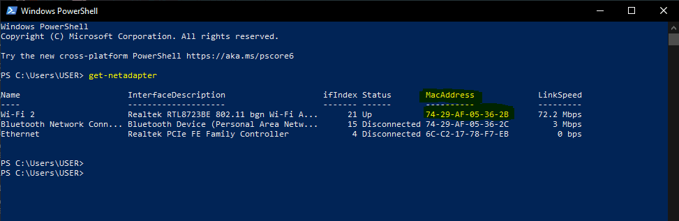 Windows PowerShell