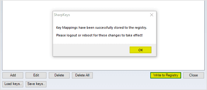 sharpkeys write to registry